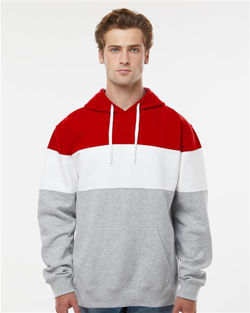 Varsity Fleece Colorblocked Hooded Sweatshirt