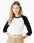 Women's Micro Rib 3/4 Raglan Sleeve Baby Tee
