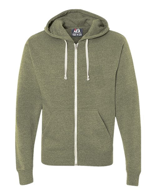 Triblend Full-Zip Hooded Sweatshirt
