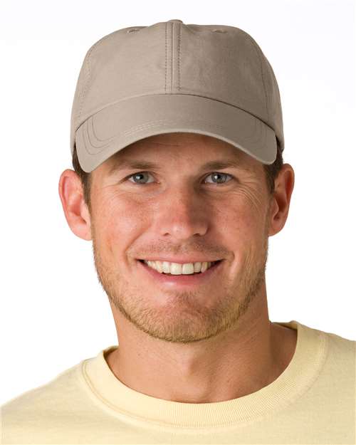 Low-Profile Cap with Elongated Bill