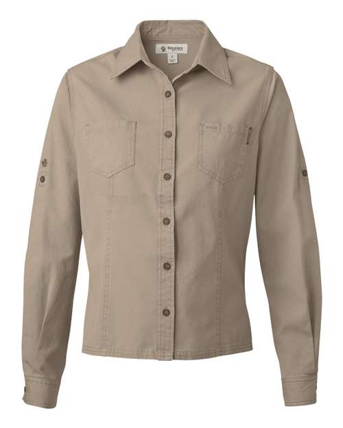 Sawtooth Collection Women's Mortar Long Sleeve Shirt
