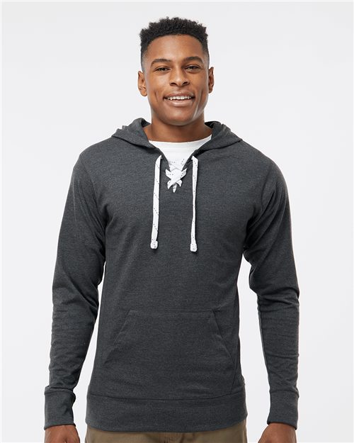 Jersey Sport Lace Hooded Pullover