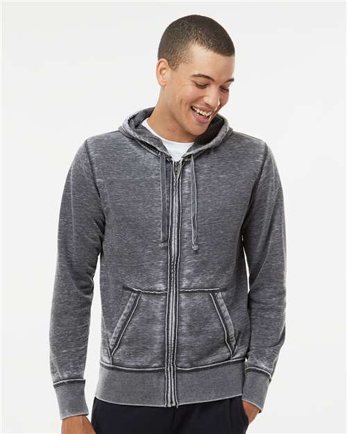 Vintage Zen Fleece Full-Zip Hooded Sweatshirt