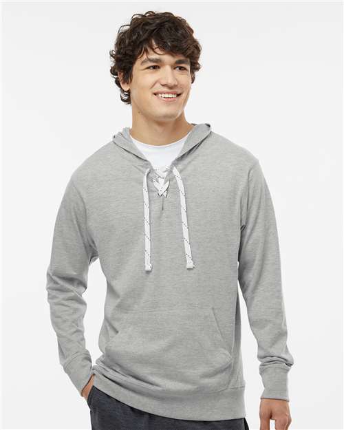 Jersey Sport Lace Hooded Pullover