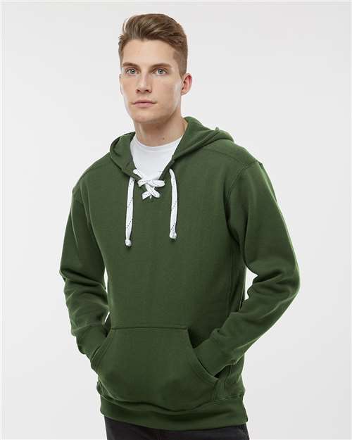 Sport Lace Hooded Sweatshirt