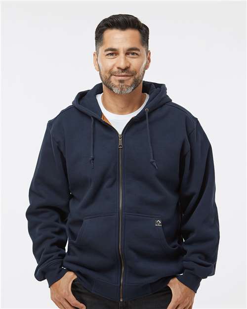Crossfire Heavyweight Power Fleece Hooded Jacket with Thermal Lining