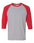 Heavy Cotton™ Raglan Three-Quarter Sleeve T-Shirt