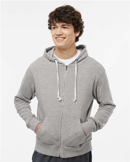 Triblend Full-Zip Hooded Sweatshirt