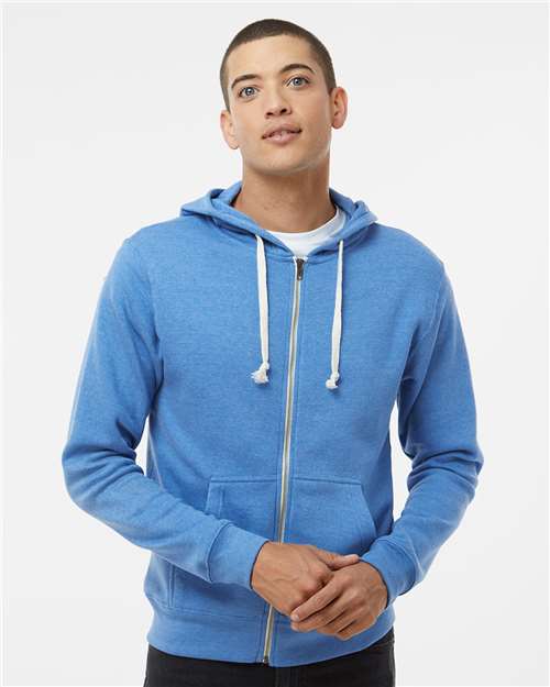 Triblend Full-Zip Hooded Sweatshirt