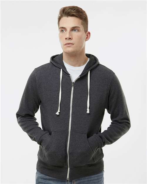 Triblend Full-Zip Hooded Sweatshirt