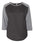 Curvy Collection Women's Baseball Three-Quarter Sleeve Tee