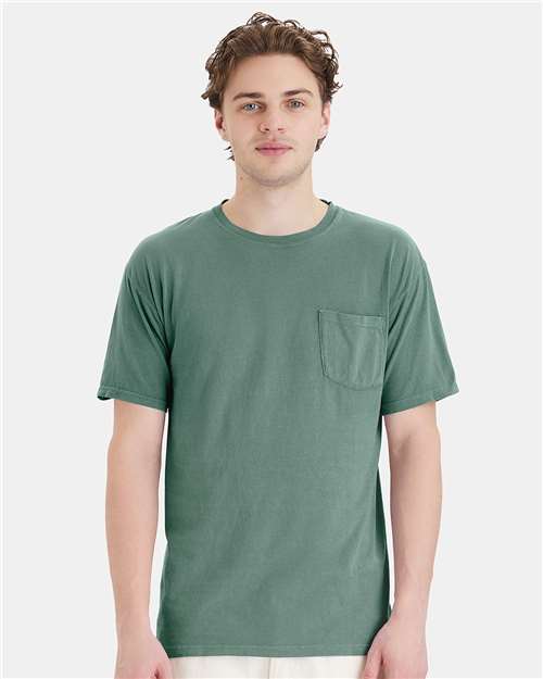 Garment-Dyed Pocket T-Shirt