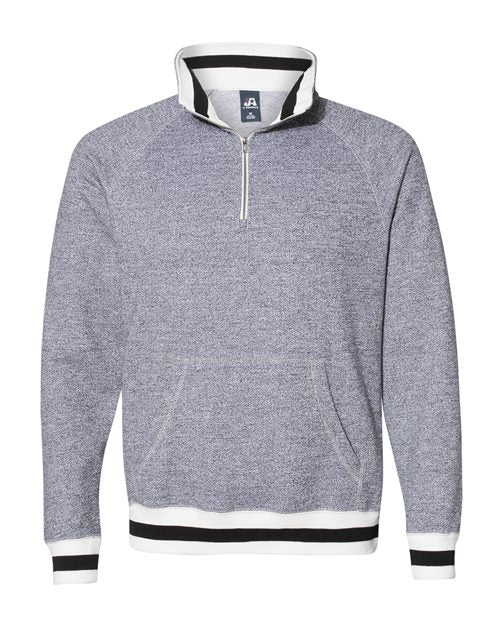Peppered Fleece Quarter-Zip Sweatshirt