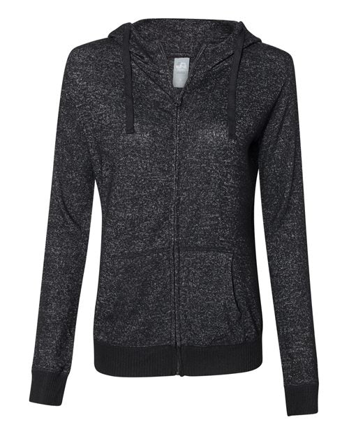 Women’s Cozy Jersey Hooded Full-Zip
