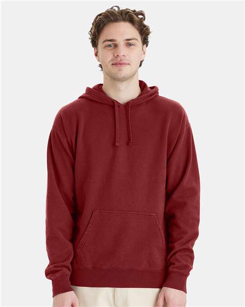 Garment-Dyed Hooded Sweatshirt