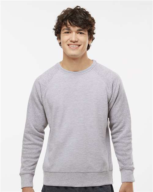 Ripple Fleece Raglan Crewneck Sweatshirt