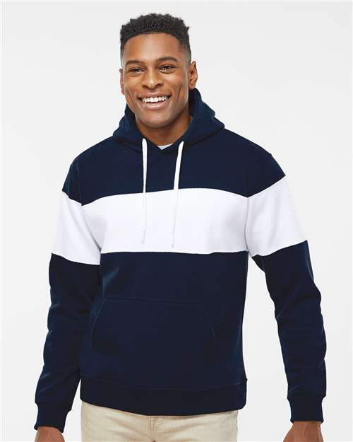 Varsity Fleece Colorblocked Hooded Sweatshirt