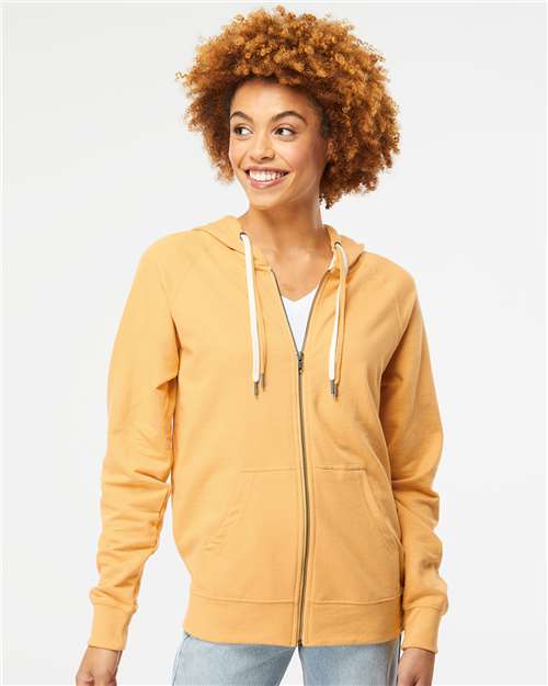 Icon Lightweight Loopback Terry Full-Zip Hooded Sweatshirt