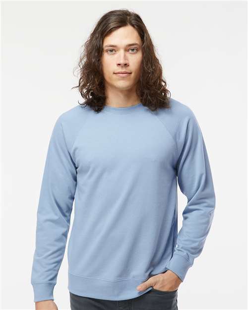 Icon Lightweight Loopback Terry Crewneck Sweatshirt