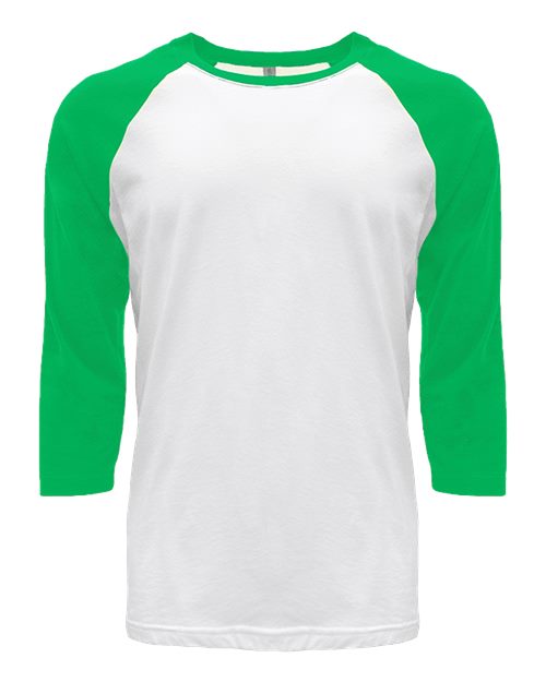 CVC Three-Quarter Sleeve Raglan T-Shirt