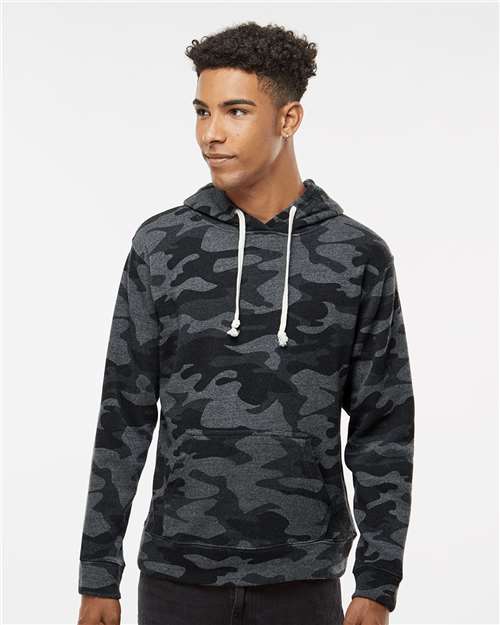 Triblend Fleece Hooded Sweatshirt