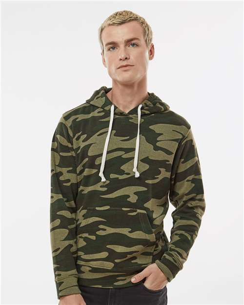 Triblend Fleece Hooded Sweatshirt