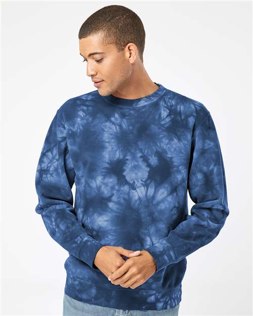 Midweight Tie-Dyed Crewneck Sweatshirt