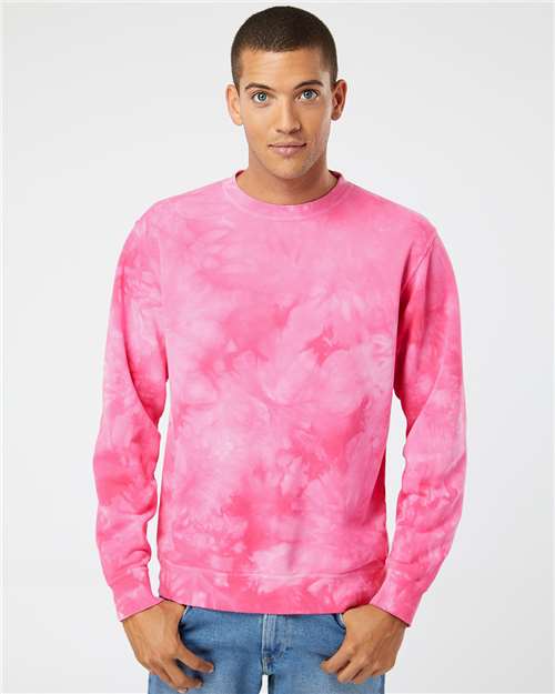 Midweight Tie-Dyed Crewneck Sweatshirt