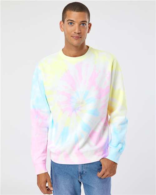 Midweight Tie-Dyed Crewneck Sweatshirt