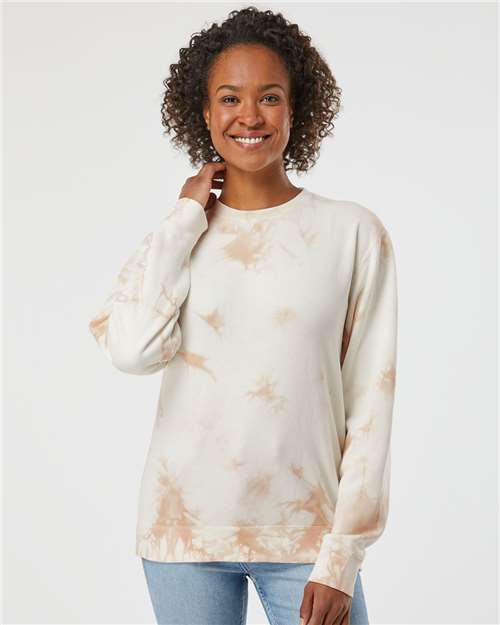 Midweight Tie-Dyed Crewneck Sweatshirt