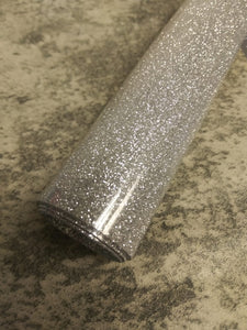 12" Silver Glitter